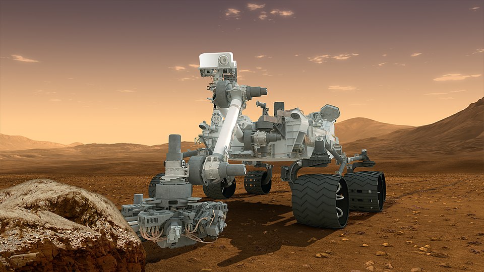 NASA's Mars Science Laboratory Curiosity rover — an explorer that researches its environment independently