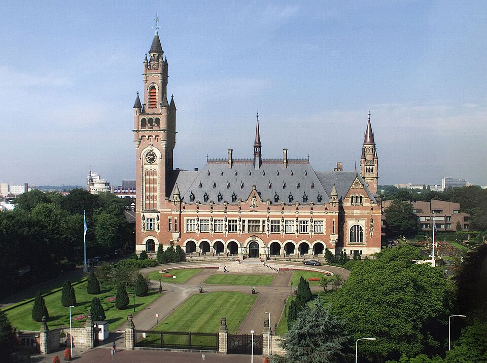 Peace Palace in The Hague, seat of the International Court of Justice